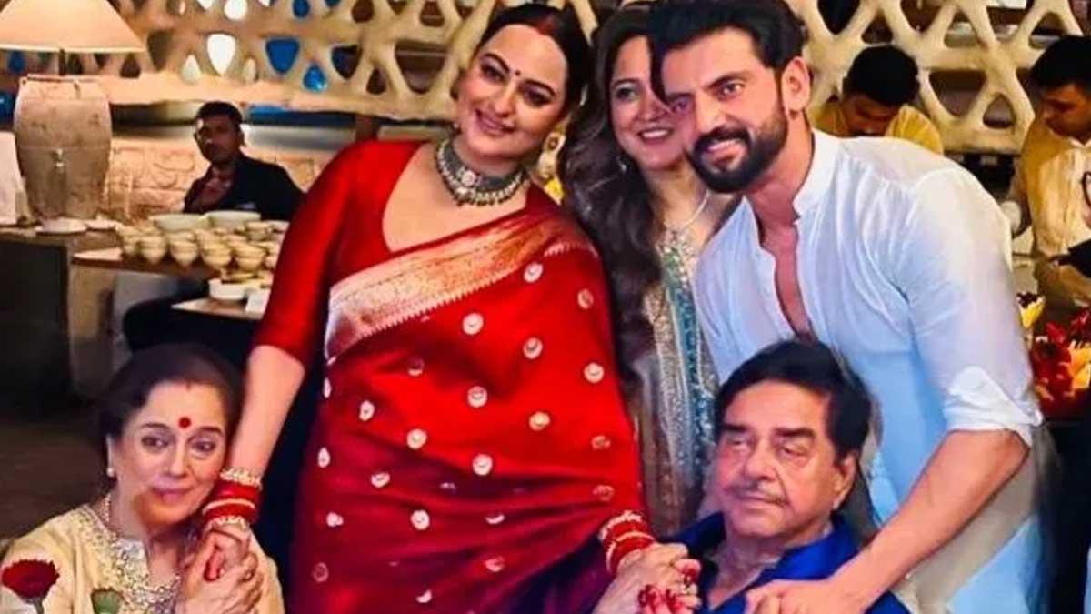 Shatrughan Sinha Praises Sonakshi and Zaheer as a 'made for each other' couple