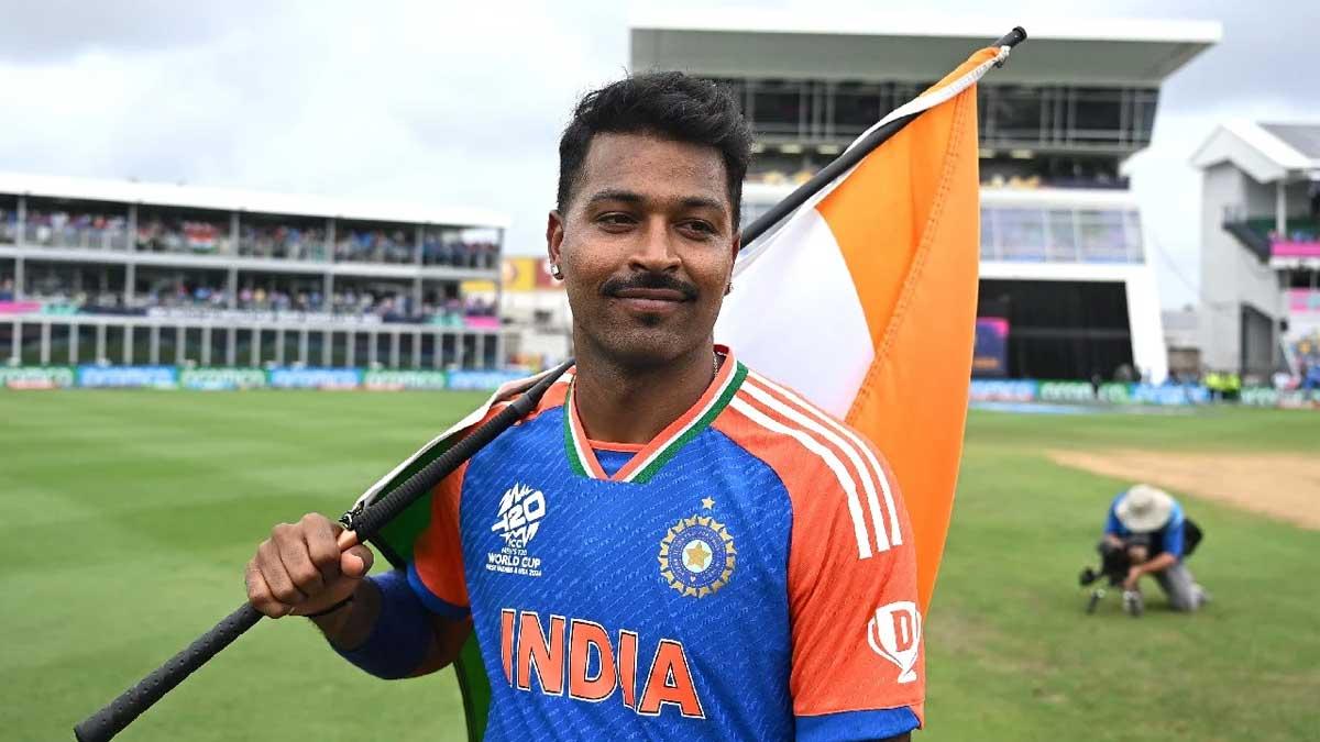 Hardik Pandya Shares Top Spot in Latest ICC Men's T20I All-Rounder Rankings
