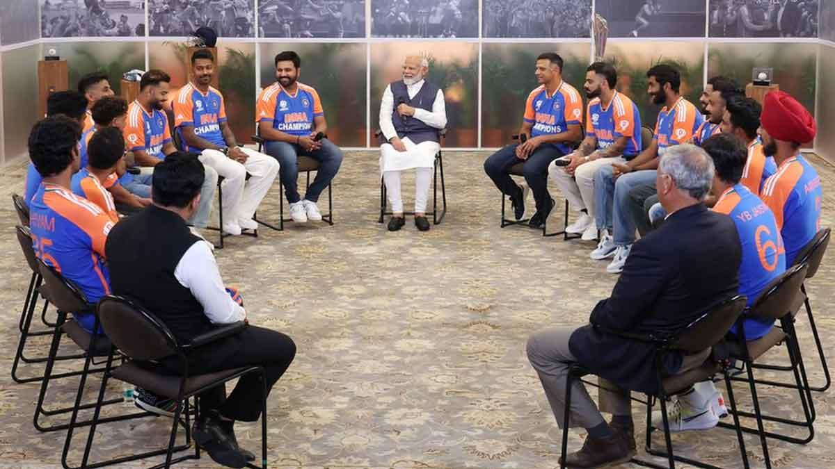 'Had a memorable conversation on their experiences': PM Modi Reflects on Hosting T20 World Cup Champions