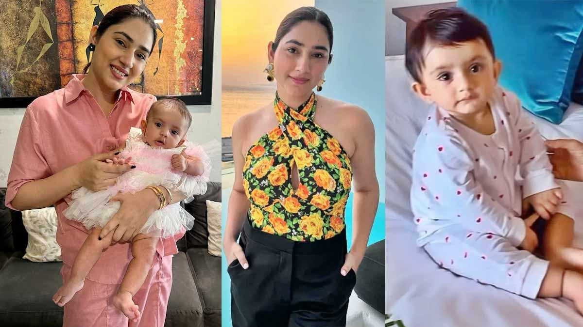 Disha-Parmar-with-Daughter-Navya
