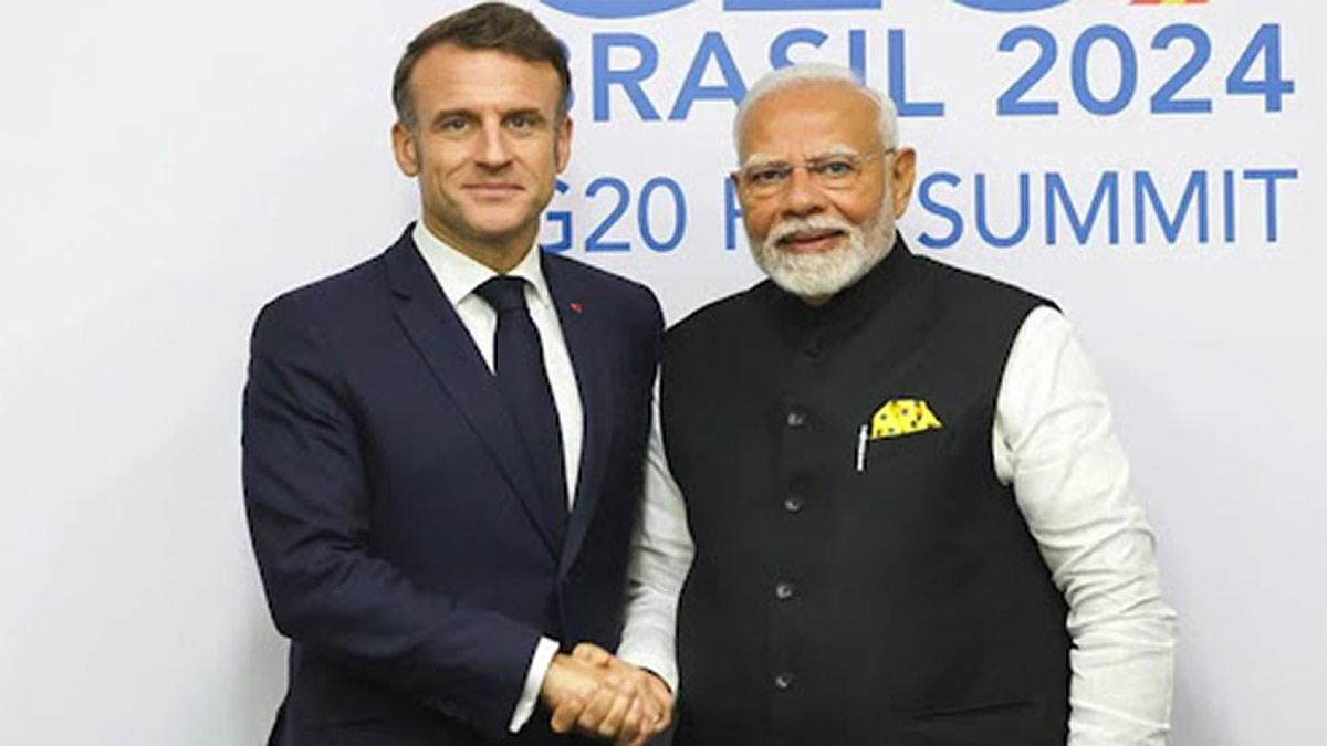 Narendra-Modi-Emmanuel-Macron