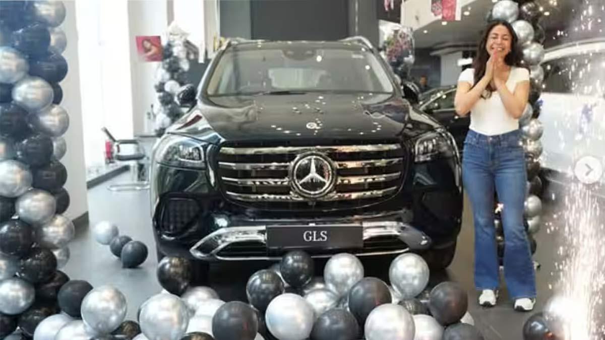 Watch| Shehnaaz Gill Adds a Mercedes-Benz GLS to Her Collection, Worth Over ₹1.3 Crore