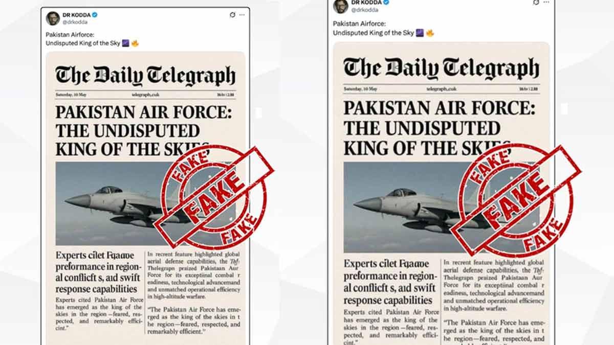 PIB Fact Check Busts Fake Daily Telegraph Report Shared by Pakistan