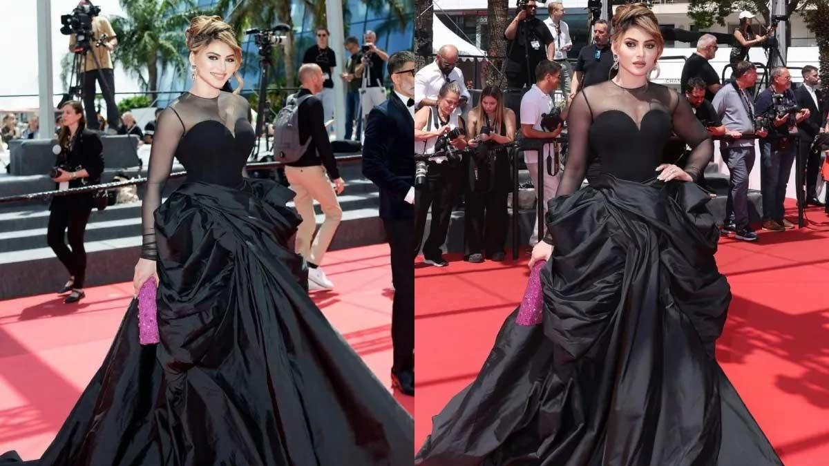 Watch| Urvashi Rautela's Cannes 2025 Red Carpet Look Interrupted by Wardrobe Malfunction