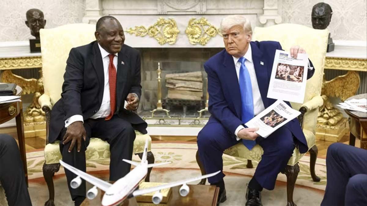 Watch| South African President’s Sharp Comeback to Trump: ‘No Plane to Spare for You’