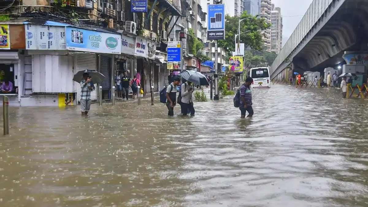 Mumbai Under Red Alert: Torrential Rains Cause Widespread Disruptions