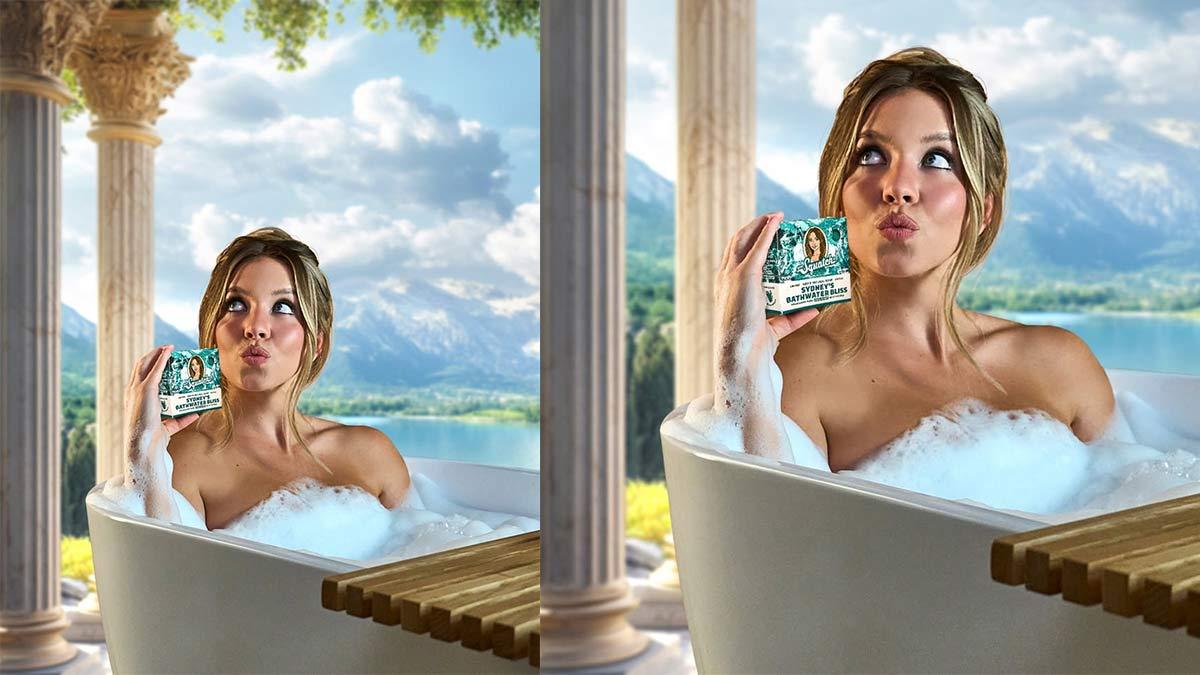 Watch| Sydney Sweeney Turns Fan Requests into Reality with 'Bathwater Bliss' Soap Launch