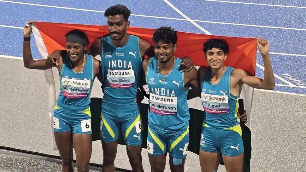 Asian Athletics: India Concludes with 24 Medals; Sachin, Parul, and Women’s Relay Team Secure Silver