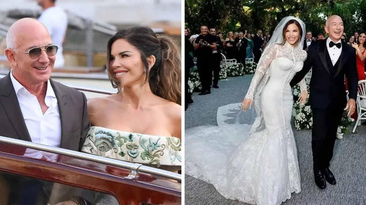 Lauren Sanchez Wears Timeless Dolce & Gabbana Gown for Italian Wedding to Jeff Bezos — 900 Hours in the Making