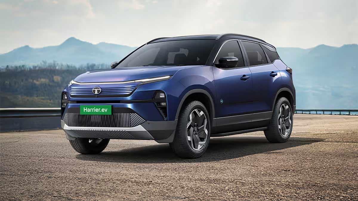 Tata Unveils AWD Harrier EV in India, Starting at ₹28.99 Lakh