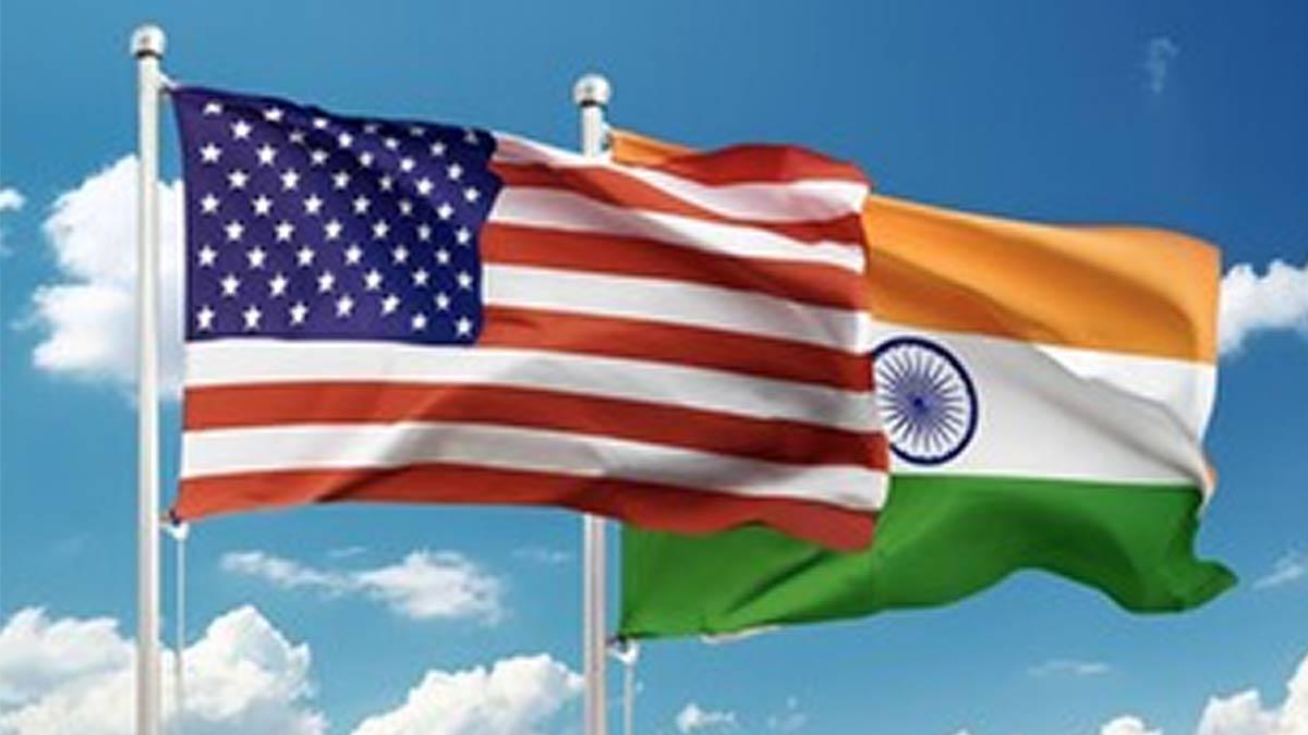 US-India-flag
