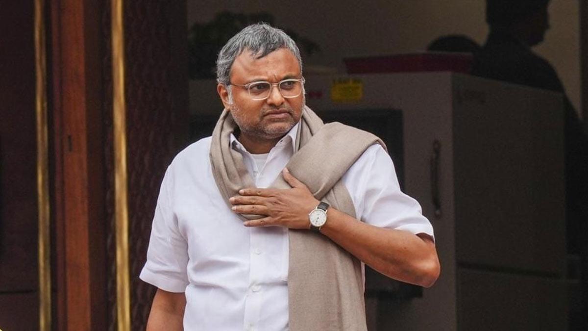 Karti Chidambaram Supports India’s Strong Response to Trump’s Tariff Decision