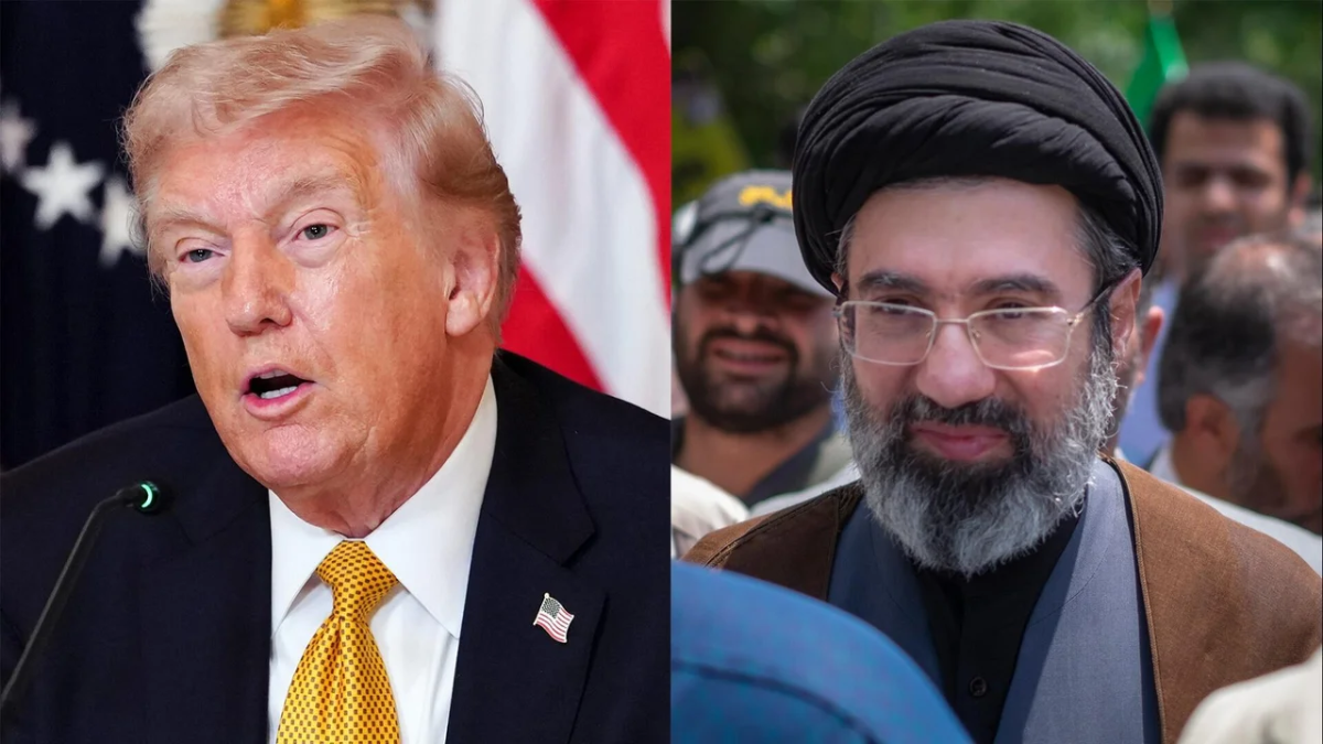 Donald-Trump-Mojtaba-Khamenei