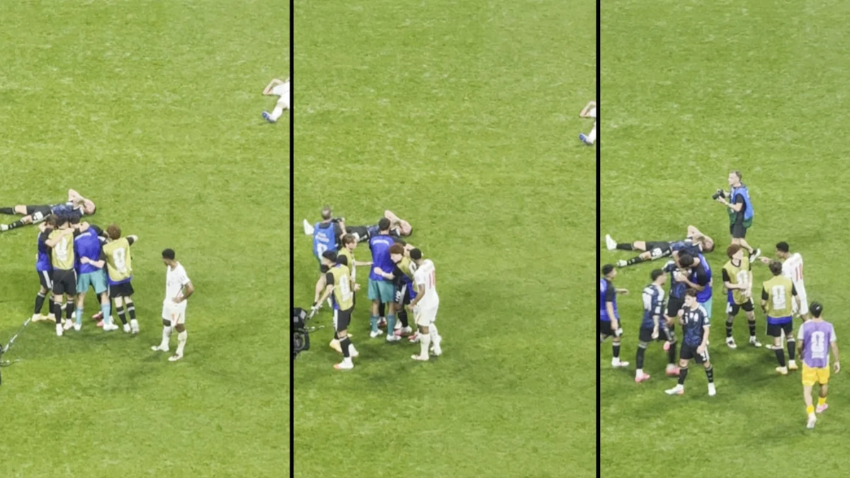 Watch | FIFA World Cup: Jude Bellingham Slaps Argentina's Valentin Barco During Heated Post-Match Altercation