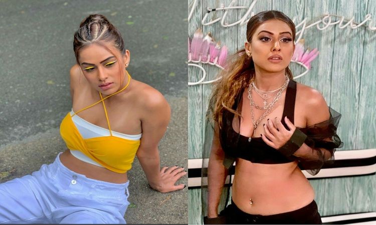 Nia Sharma wore such a front open bo*ld dress without bras, fans
