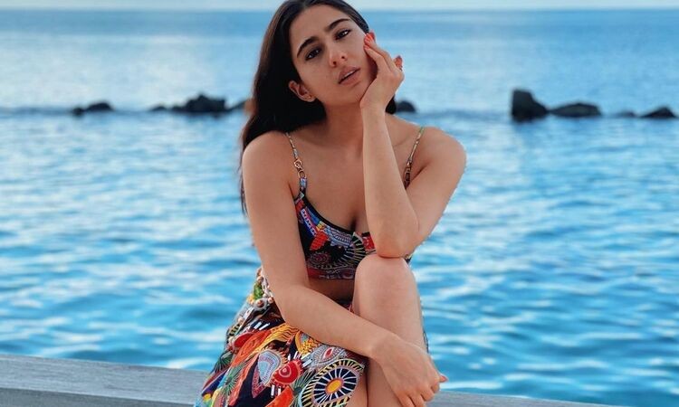 Sara Ali Khan is a kaleidoscope of multi-colored co-ords in her latest Instagram pics