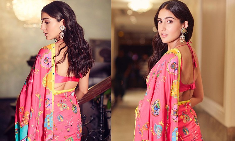 Sara Ali Khan looks ‘pyaari’ in pink saree as she represents India at ...