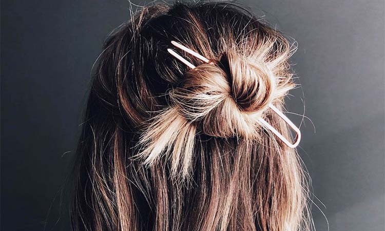 Breaking down how to get this chic low bun! #hair #hairtutorial #updo... |  Low Bun Tutorial | TikTok