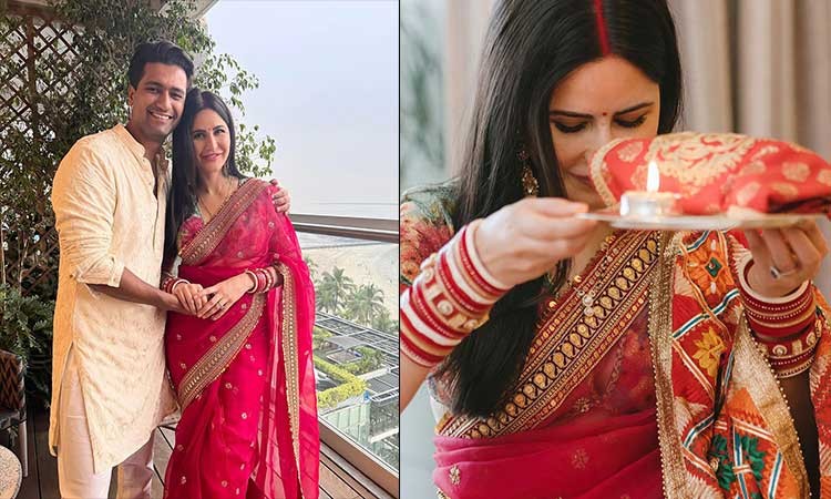 Karwa Chauth 2022 From Katrina Vicky To Varun Natasha Heres How Bollywood Couples Celebrated 9058