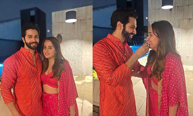 Karwa Chauth 2022 From Katrina Vicky To Varun Natasha Heres How Bollywood Couples Celebrated 0776